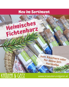 FICHTENHARZ Stücke regional, 25g