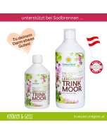 Trinkmoor Flaschen in 500ml und 1000ml