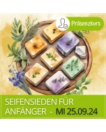 2024.09.25 | SEIFENSIEDEN FÜR ANFÄNGER - Präsenzkurs mit Sandra Vielmetti