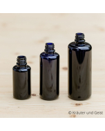 VIOLETTGLAS Flasche DIN18