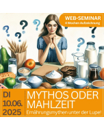 2025.06.10 | Mythos oder Mahlzeit - Ernährungsmythen aufgedeckt - mit Sandra Vielmetti